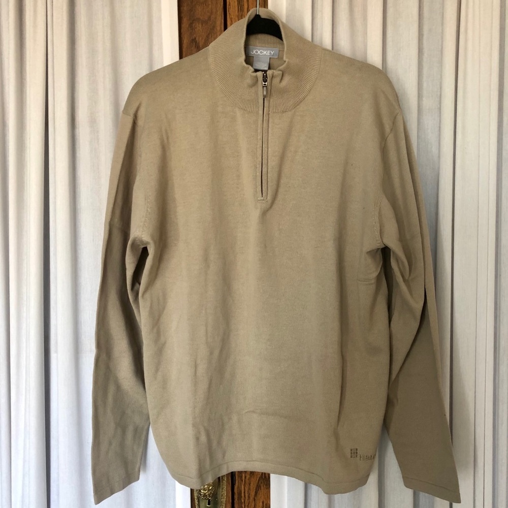 Jockey Cotton Half Zip Sweater